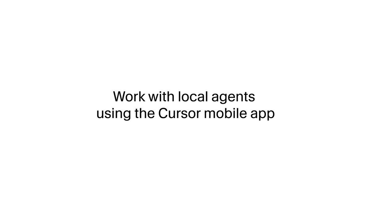 Cursor mobile remote control