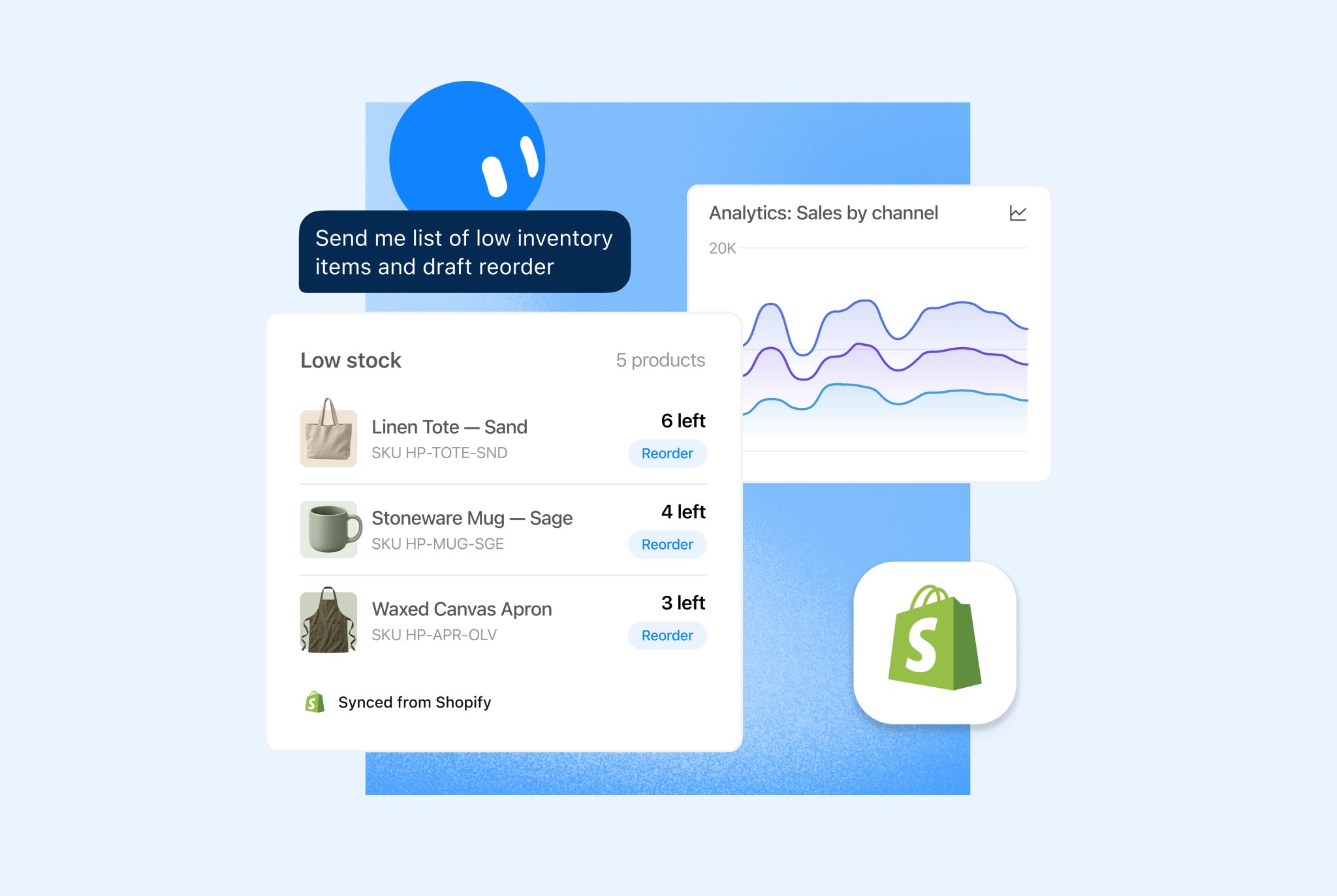Grok Bot connects to Shopify